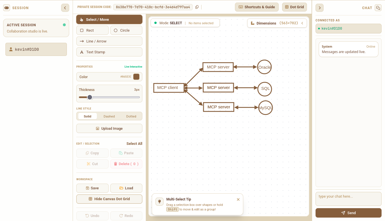 CollabDraw Screenshot